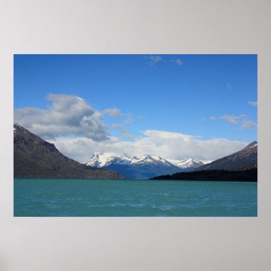 Lago Argentino Poster (Voorkant)