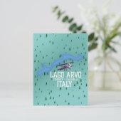Lago Arvo Italië reis kaart (Staand voorkant)