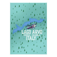 lago arvo Italië reis kaart
