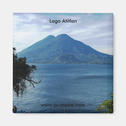 Lago Atitlan Magneet (Voorkant)