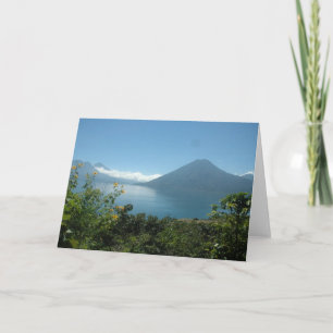 Lago Atitlan Notecard 1 Kaart