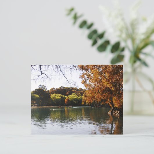 Lago Camecuaro Briefkaart (Staand voorkant)