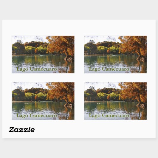 Lago Camecuaro Sticker (Vel)