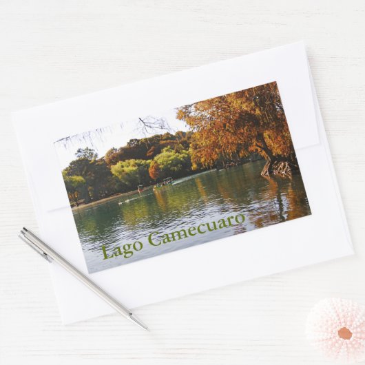 Lago Camecuaro Sticker (Envelop)