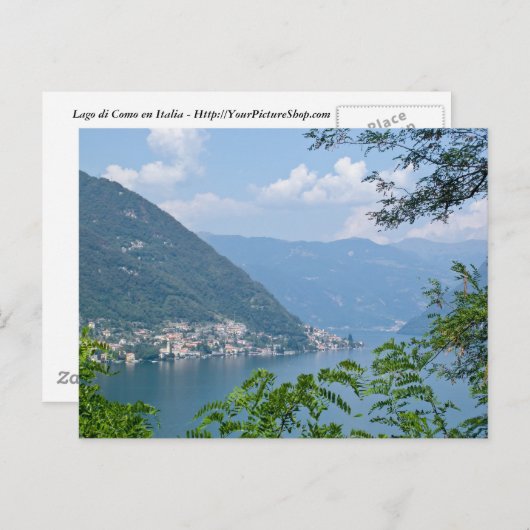 Lago di Como Briefkaart (Voorkant / Achterkant)