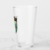 Lago di Como Italia Travel Art Badge Glas (Links)