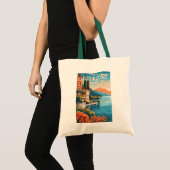 Lago di Como Italia Travel Art  Tote Bag (Voorkant (product))