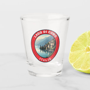Lago di Como Italy Badge Shot Glas