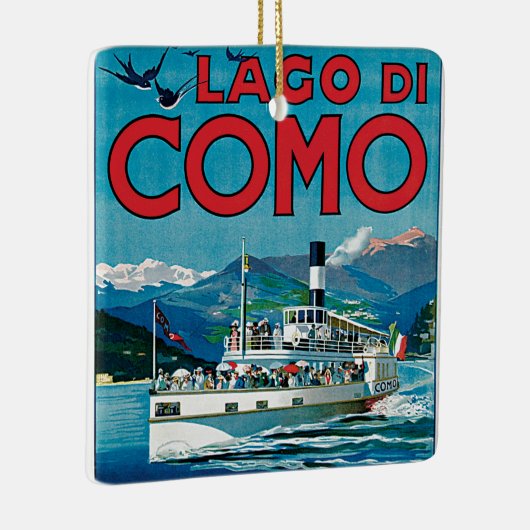 Lago di Como Keramisch Ornament (Rechts)