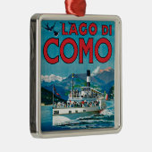 Lago di Como Metalen Ornament (Rechts)
