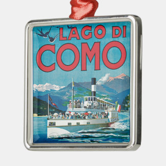 Lago di Como Metalen Ornament