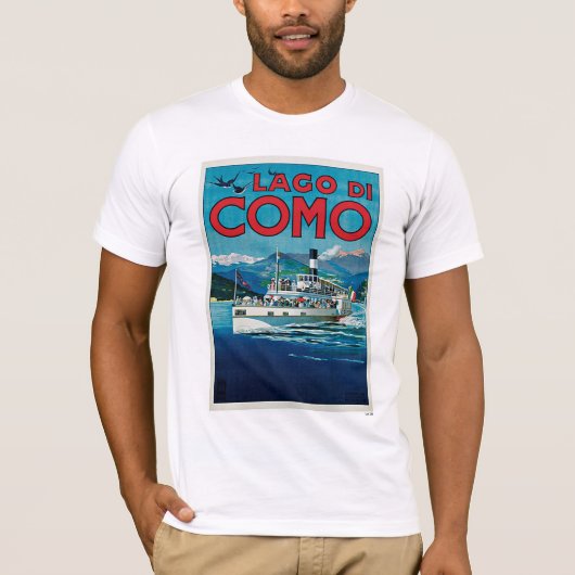 Lago di Como T-shirt (Voorkant)