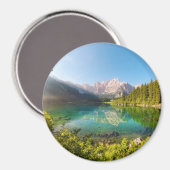 Lago di Fusine Juliaschen Alps Magneet (Voorkant / Achterkant)