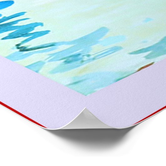 Lago di Garda ~  Italiaans reizen Poster (Hoek)