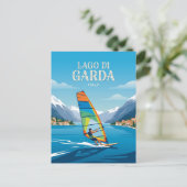Lago di Garda Italië Briefkaart (Staand voorkant)