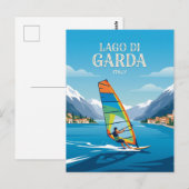 Lago di Garda Italië Briefkaart (Voorkant / Achterkant)