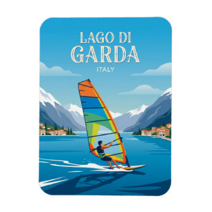 Lago di Garda Italië Magneet
