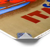 Lago di Garda Lake Garda Italy Vintage Poster (Hoek)