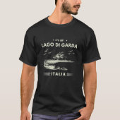 lago di garda - meer garda - italiaanse alps motob t-shirt (Voorkant)