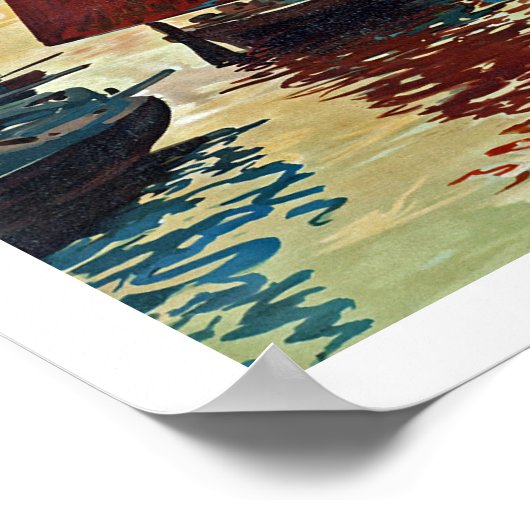 Lago di Garda Poster (Hoek)