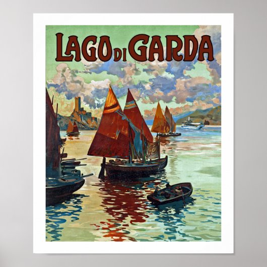 Lago di Garda Poster (Voorkant)