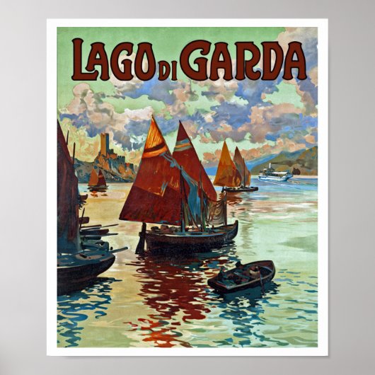Lago di Garda Poster (Voorkant)