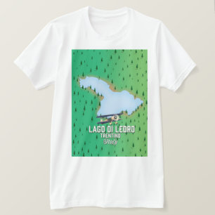 Lago di Ledro Terento Italië. T-shirt