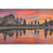 Lago di Limides, Meer van Limides, Italië Sticker (Voorkant)