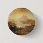 Lago di Lugano - Albert Zimmermann Ronde Button 3,2 Cm (Voorkant)