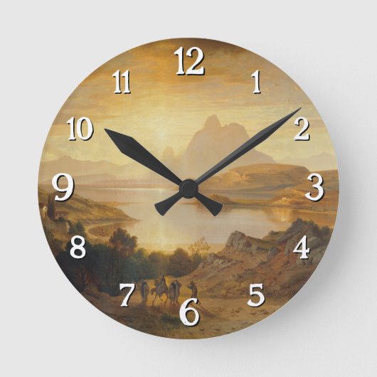 Lago di Lugano - Albert Zimmermann Ronde Klok (Voorkant)