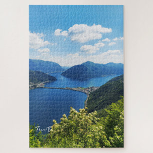 Lago di Lugano-puzzel Legpuzzel