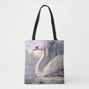 Lago di Lugano Zwaan Tote Bag