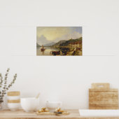 Lago d'Iseo, Italië Poster (Keuken)