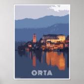 Lago d'Orta Poster (Voorkant)