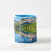 Lago Federa, bergmeer, Mok (Midden)