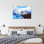 lago grijs canvas afdruk (Insitu (Slaapkamer))