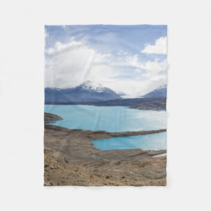Lago Guillermo en Upsala Glacier Fleece Deken