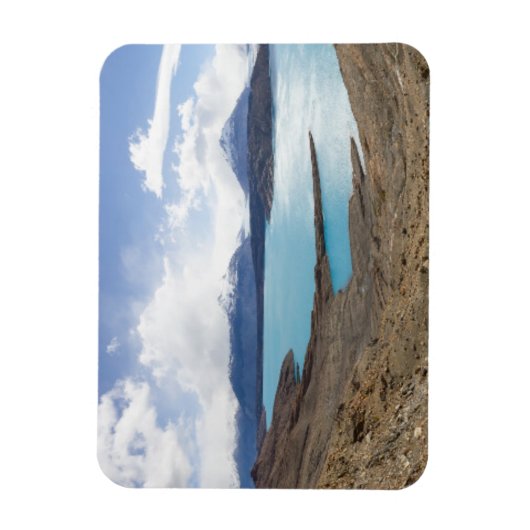 Lago Guillermo en Upsala Glacier Magneet (Verticaal)