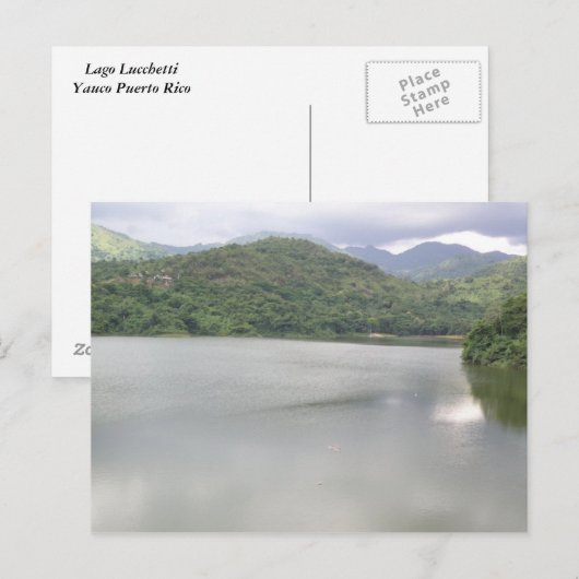 Lago Lucchetti Yauco Briefkaart (Voorkant / Achterkant)
