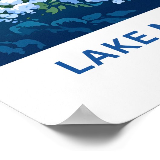 Lago Maggiore Europe Reisprint Poster (Hoek)