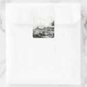 Lagoa Das Tretas Vierkante Sticker (Tas)