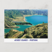 Lagoa do Fogo - Azoren Briefkaart (Voorkant)