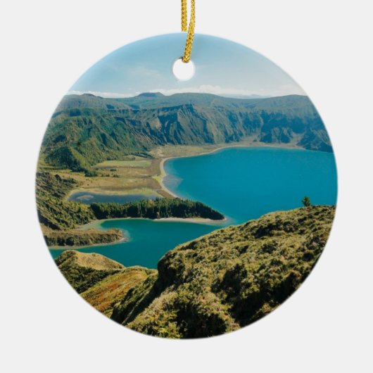 Lagoa do Fogo, Azoren Keramisch Ornament (Voorkant)