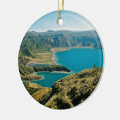 Lagoa do Fogo, Azoren Keramisch Ornament (Links)