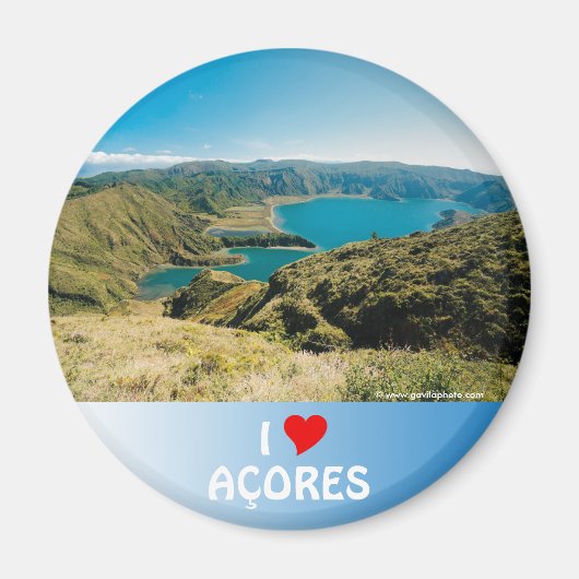 Lagoa do Fogo, Azoren Magneet (Voorkant)