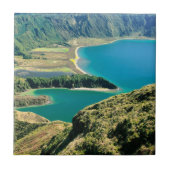 Lagoa do Fogo, Azoren Tegeltje (Voorkant)