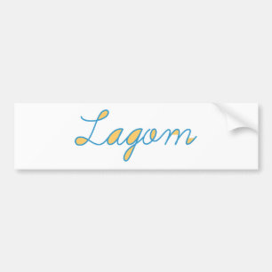 Lagom Bumpersticker