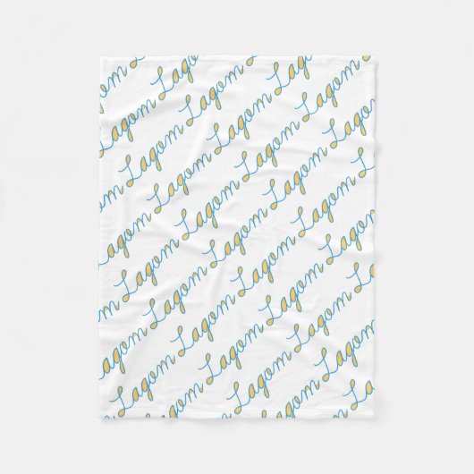 Lagom Fleece Deken (Voorkant)