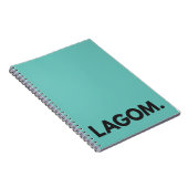 LAGOM. Notitieboek (Rechterzijde)