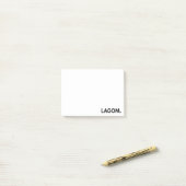 LAGOM. Post-It Notes (Op bureau)